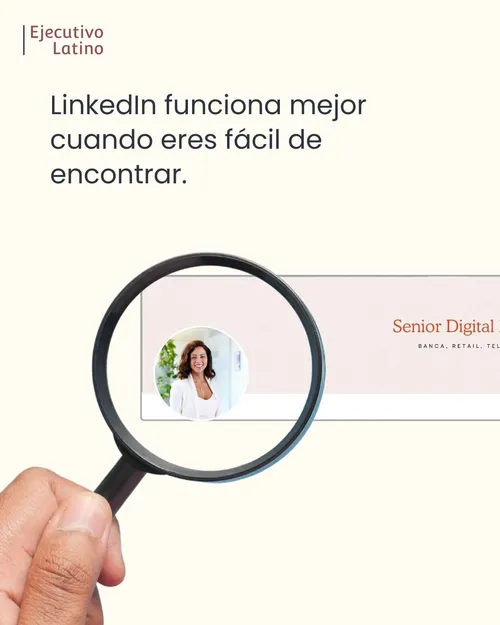 Seccion que explica lo que un reclutador busca en un perfil de LinkedIn